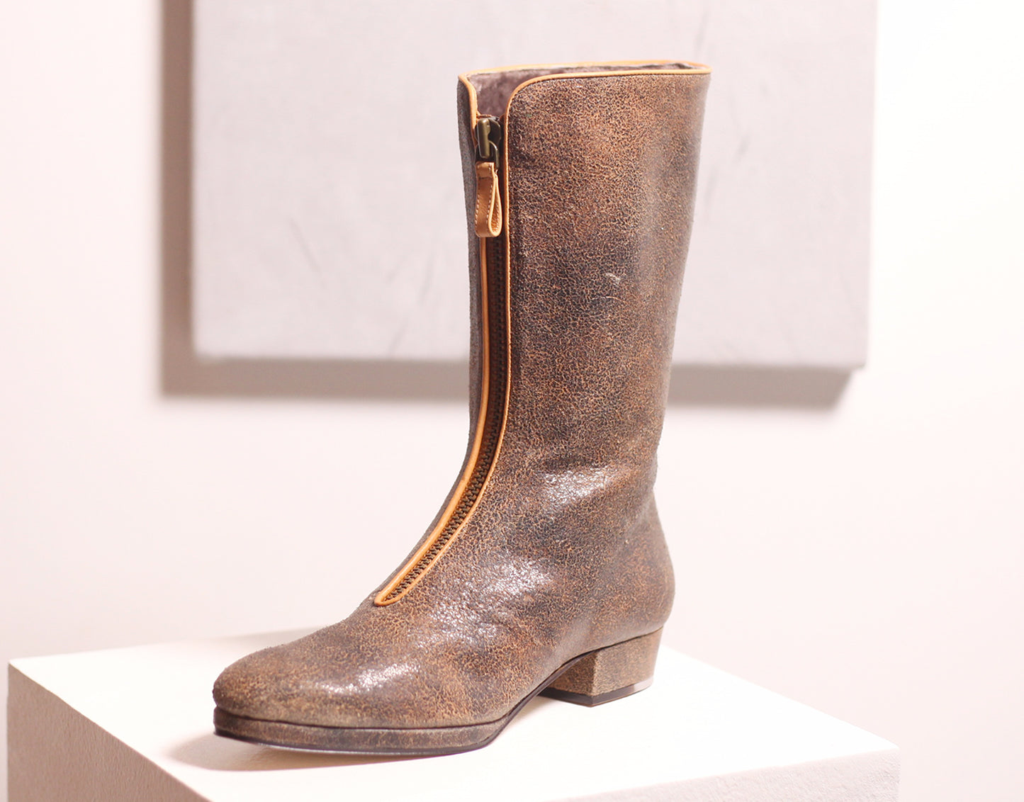 The New Elton Zip in Mottled Rust