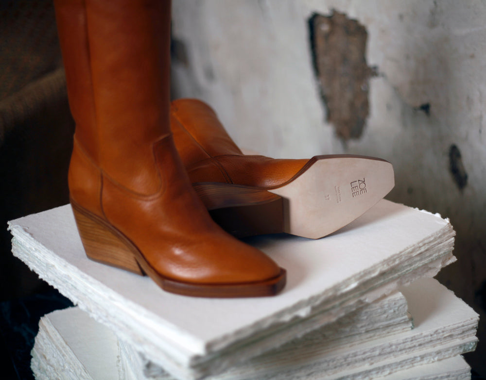 Keith Scarrott Shoes Zoccolo Cowboy Boots in Brown | Lyst Keith Scarrott Shoes Zoccolo Cowboy Boots in Brown | Lyst