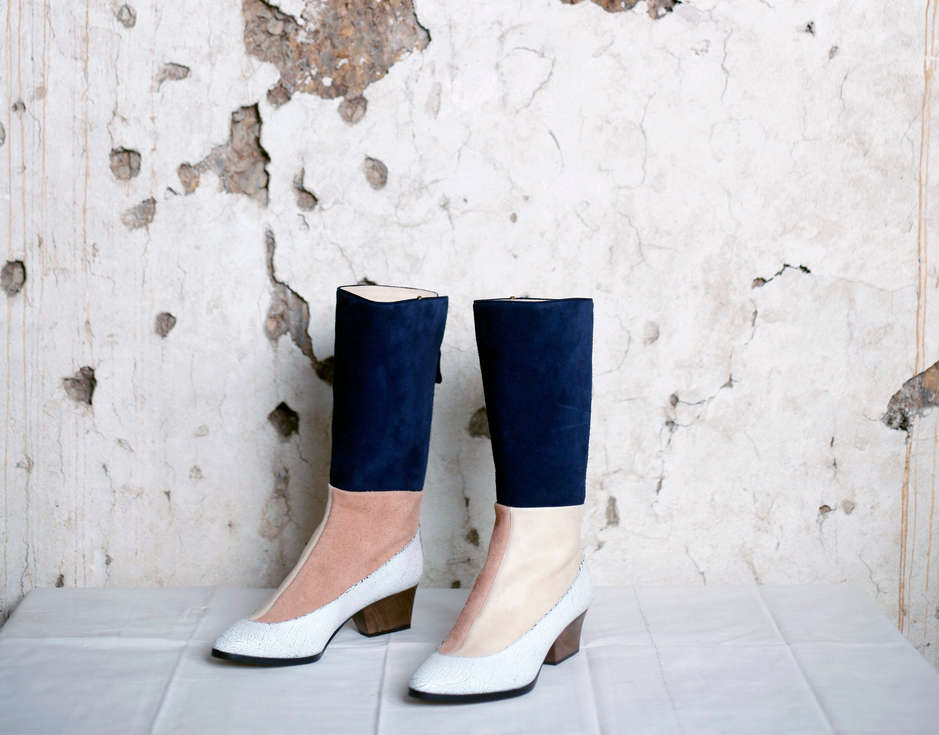 The Broussard in patched camel.