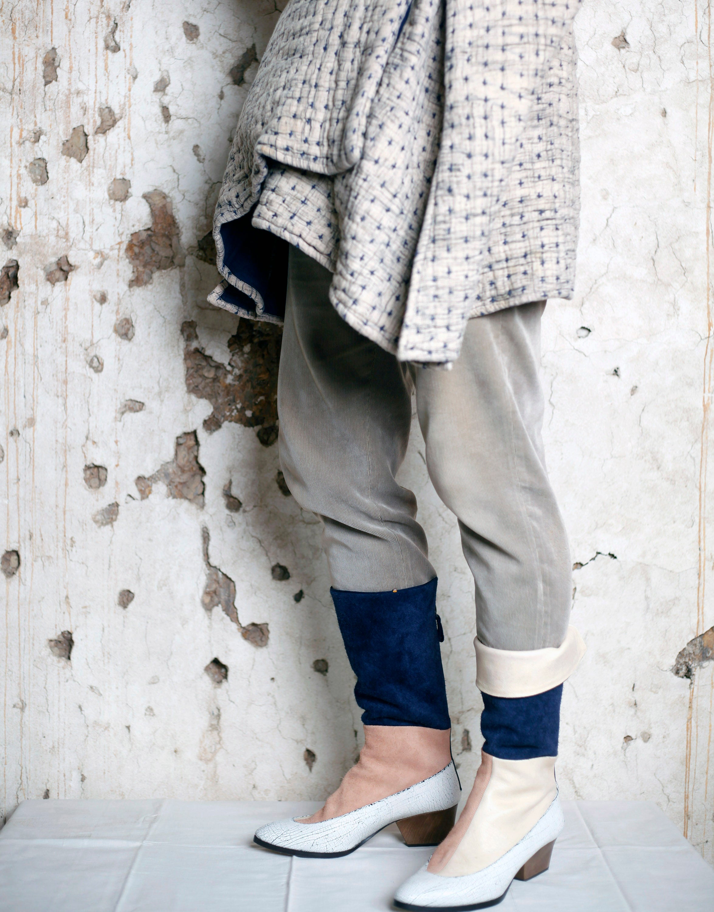 The Broussard in patched camel.