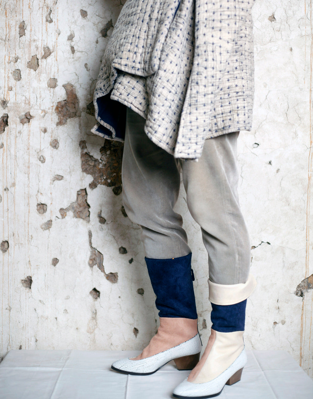 The Broussard in patched camel.