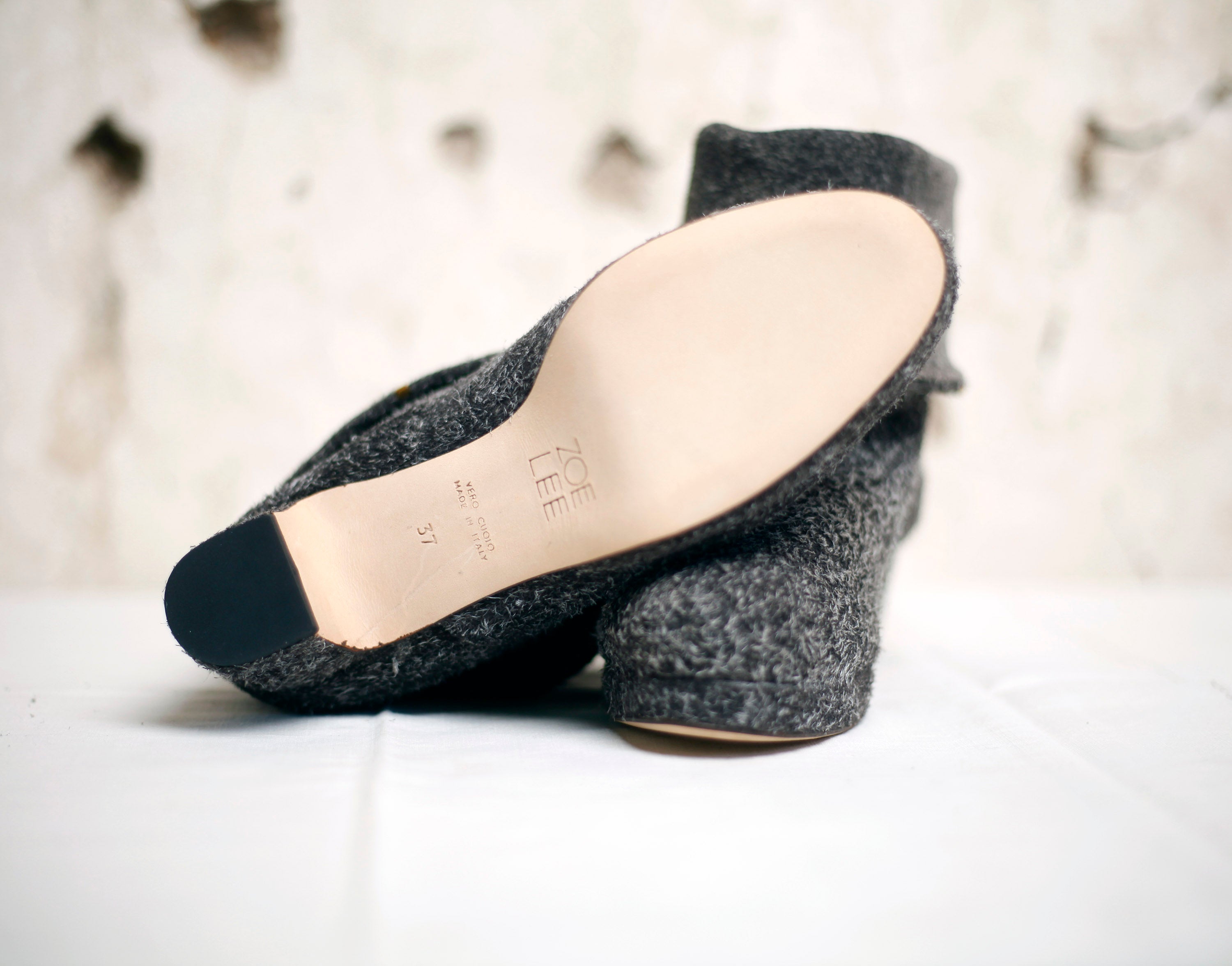 The Olla in stormy suede