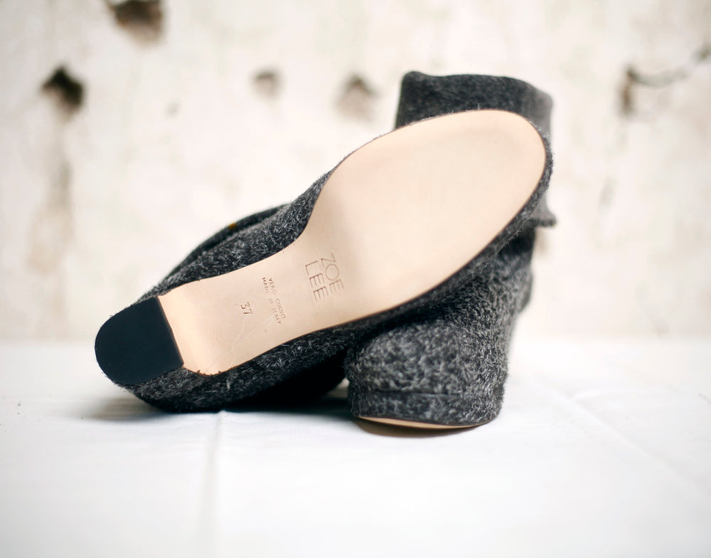 The Olla in stormy suede
