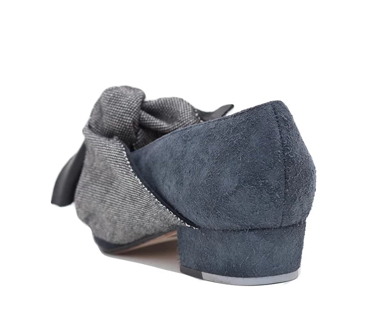 Ossun Low Heel Grey