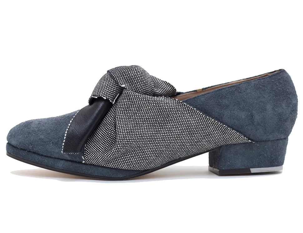 Ossun Low Heel Grey