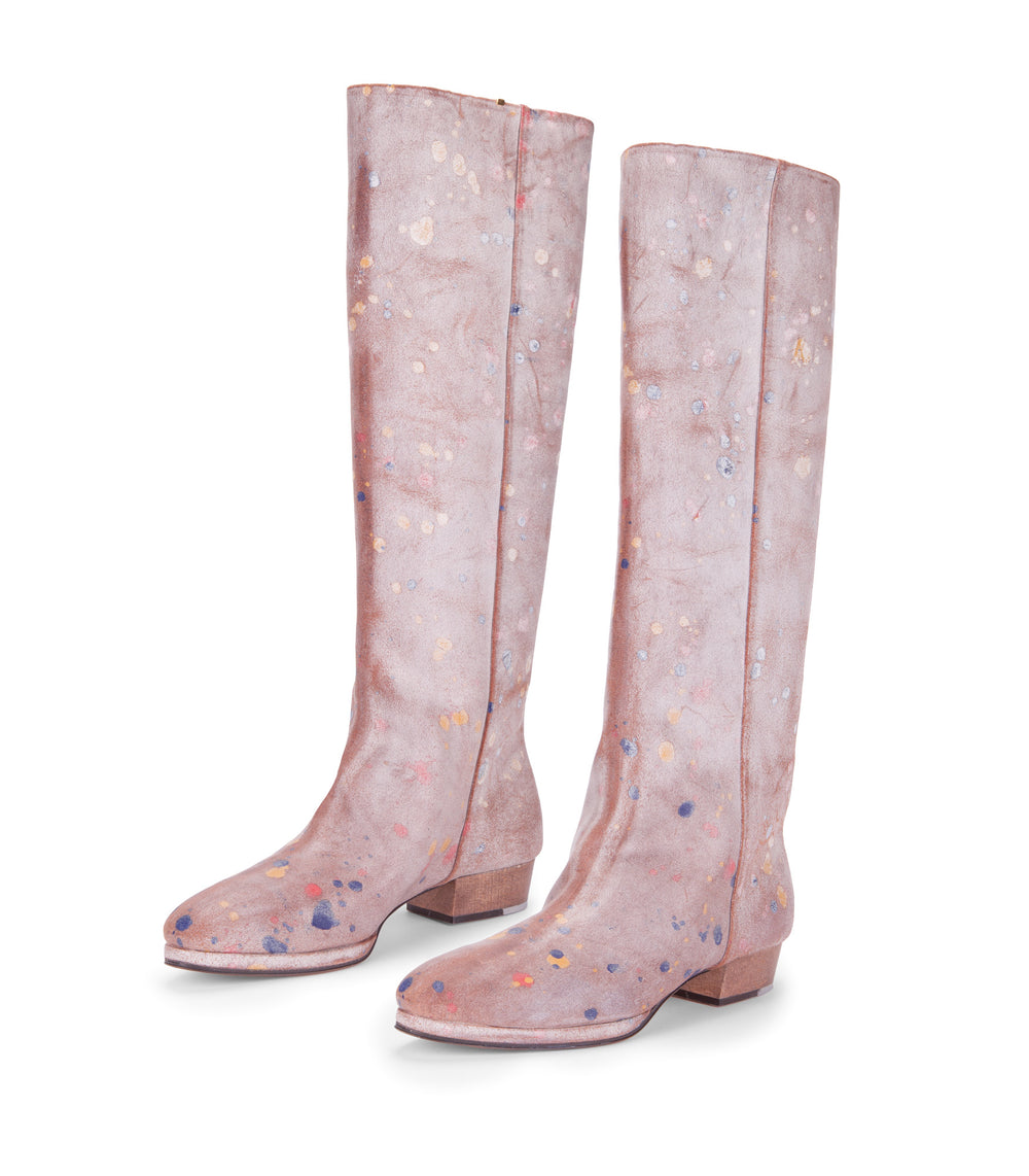 The Boutte in Splattered Waxed Peach