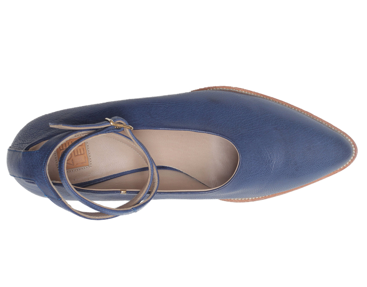 Carroll Low Heel Blue