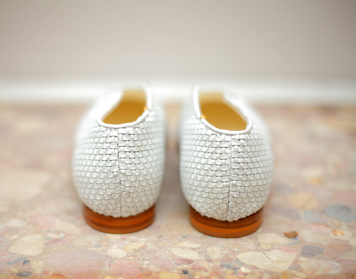 The PHOS PHORO X ZOE LEE COLLABORATION The Watson in Upcycled Italian Hand Woven Calfskin