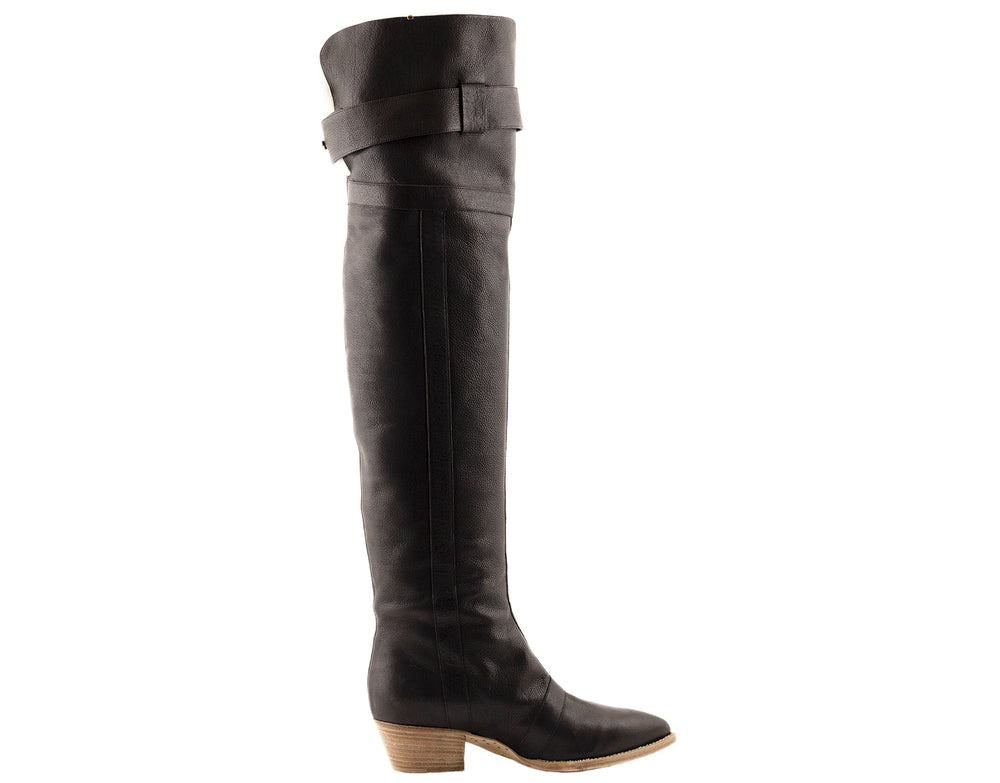 Regard in Black Veg Tan and Shearling